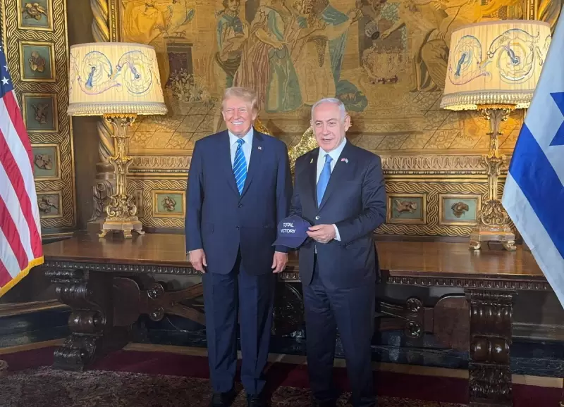 Trump y Netanyahu en Mar-a-Lago