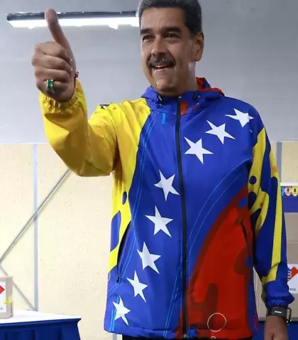 El presidente Nicol�s Maduro