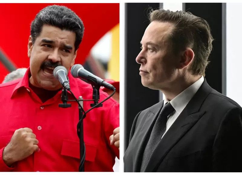 Nicolas Maduro y Elon Musk.