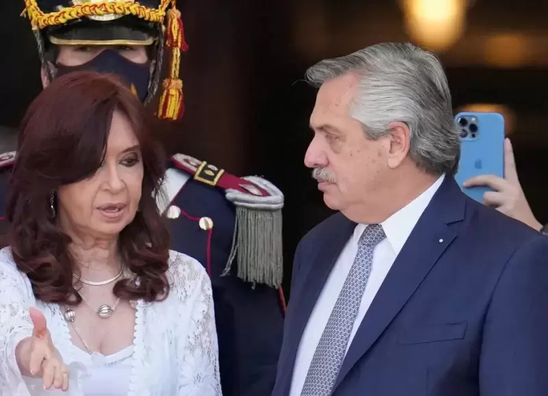 Cristina Fernndez de Kirchner y Alberto Fernndez.