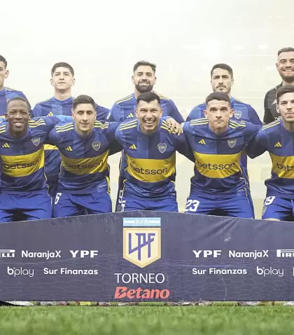 Boca en el empate 1-1 con Barracas Central por la �ltima fecha de la Liga Profesional