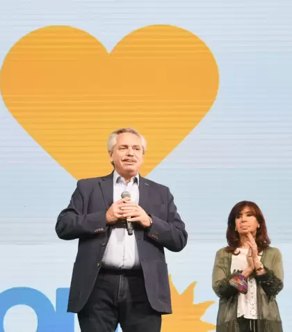 Alberto Fern�ndez en el b�nker tras la derrota en las PASO legislativas de 2021