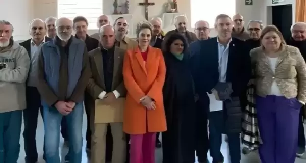 La visita de Lourdes Arrieta y otros 5 diputados de La Libertad Avanza a Alfredo Astiz y otros detenidos condenados por delitos de lesa humanidad