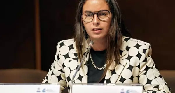 La exministra de Mujeres, G�nero y Diversidad, Ayel�n Mazzina.