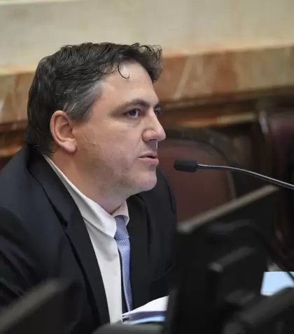 El senador nacional de La Libertad Avanza Francisco Paoltroni, uno de los cr�ticos de la decisi�n del Gobierno de postular a Ariel Lijo para la Corte