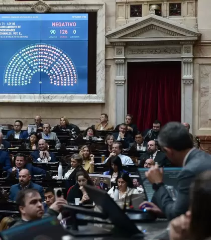 La sesin de la semana pasada de la Cmara de Diputados, que hoy tratar el DNU sobre los fondos asignados a la SIDE