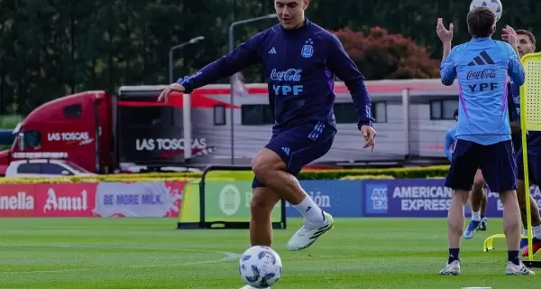 Paulo Dybala en su �ltima convocatoria a la Selecci�n Argentina en noviembre de 2023