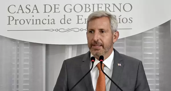 El gobernador de Entre R�os, Rogelio Frigerio