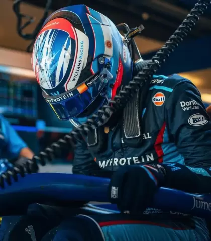 Franco Colapinto qued� 9� en la tercera pr�ctica antes de la clasificaci�n para su debut en F�rmula 1 en el Gran Premio de Monza