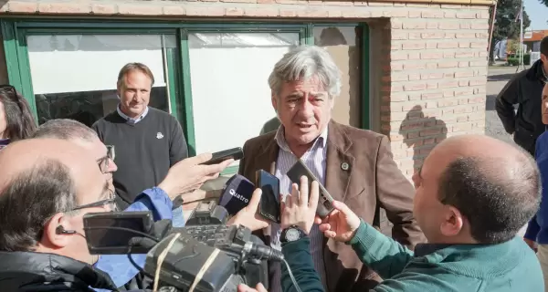 Nicol�s Pino, presidente de la Sociedad Rural