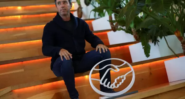 Marcos Galpern, el CEO de Mercado Libre, en una entrevista con Reuters