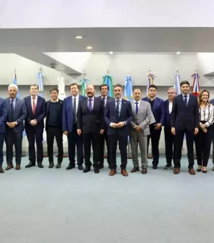 Los 23 gobernadores argentinos hoy en el CFI.