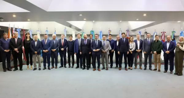 Los 23 gobernadores argentinos hoy en el CFI.