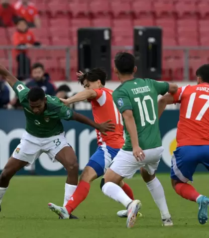 Bolivia se impuso ante Chile en Santiago