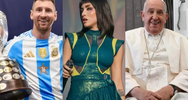 Lionel Messi, Mara Becerra y el papa Francisco, 3 de los 59 argentinos incluidos en una lista de las 500 personas ms influyentes de la regin