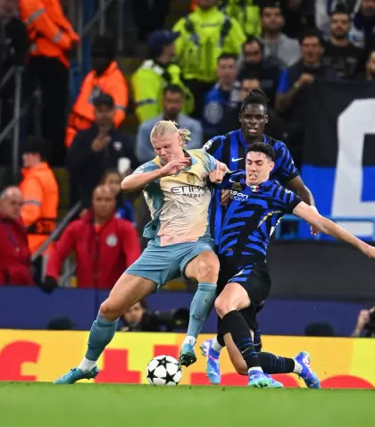 Inter y Manchester City no se sacaron diferencias en San Siro.