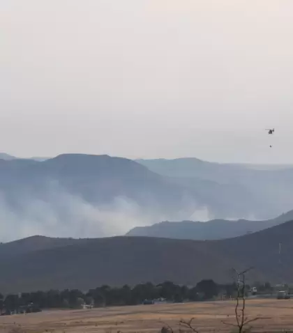 Incendio en las sierras cordobesas
