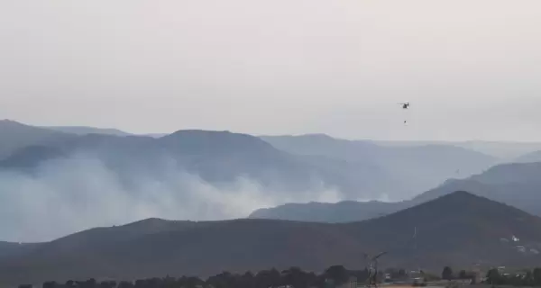 Incendio en las sierras cordobesas