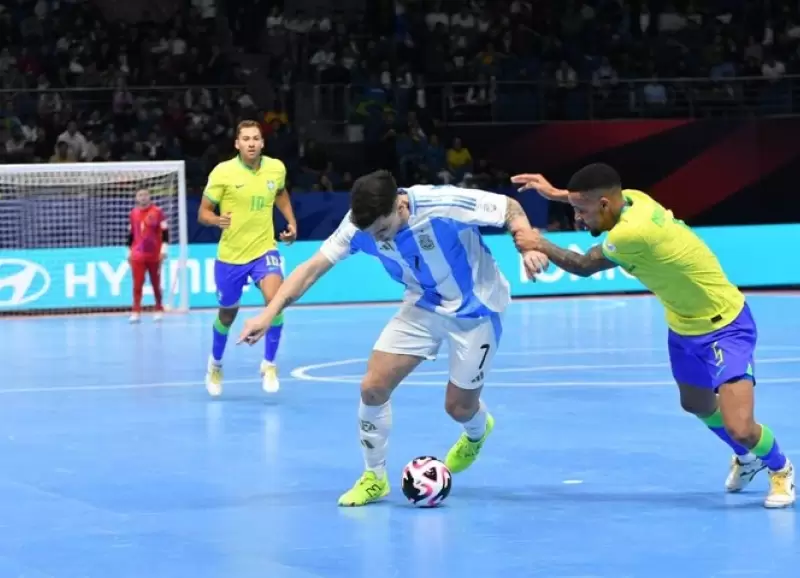 Mundial de Futsal: Argentina cay en la final ante Brasil.