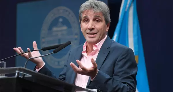 El ministro de Econom�a, Luis Caputo.