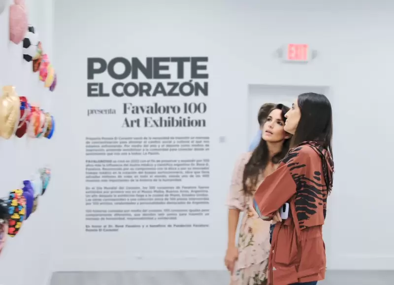 Muestra Ponete el corazn, de Favaloro100