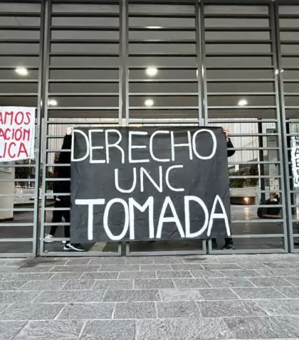 La Facultad de Derecho de la Universidad Nacional de C�rdoba, en hist�rica toma