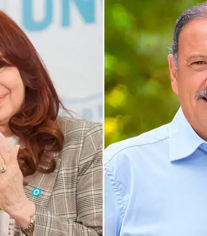 Cristina Fern�ndez de Kirchner y Ricardo Quintela.