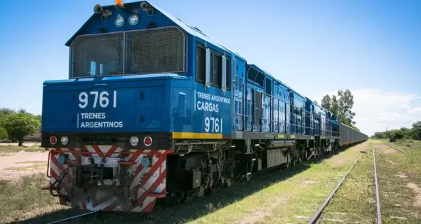 Un tren de Belgrano Cargas.