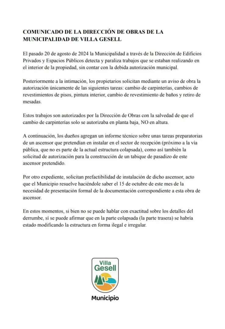 Comunicado