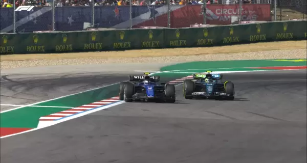 El adelantamiento de Franco Colapinto a Fernando Alonso