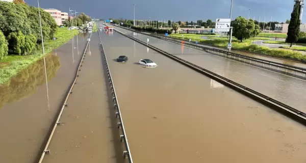 Inundaci�n en Barcelona