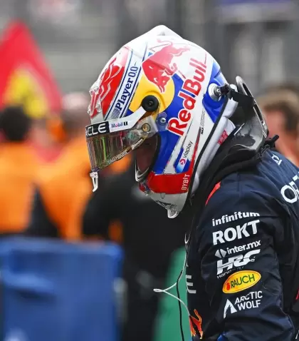 Max Verstappen, uno de los pilotos multados por usar malas palabras