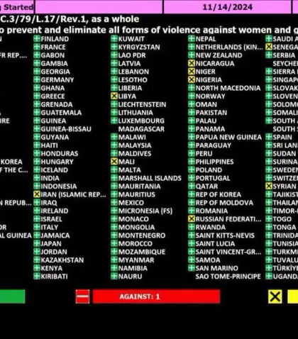 La votaci�n de Argentina en la ONU
