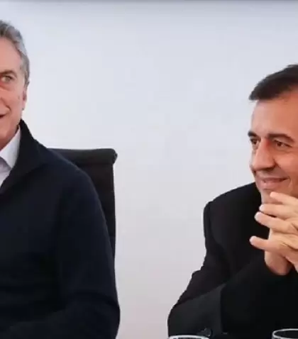Mauricio Macri y Mario Quintana.
