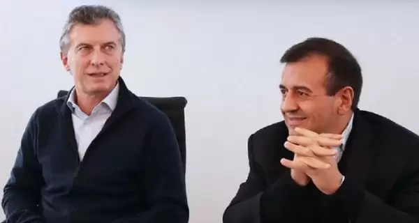 Mauricio Macri y Mario Quintana.