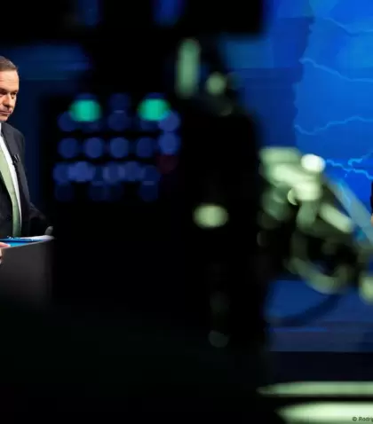 �ltimo debate presidencial entre Orsi y Delgado
