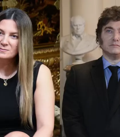 Silvia Lospennato y Javier Milei