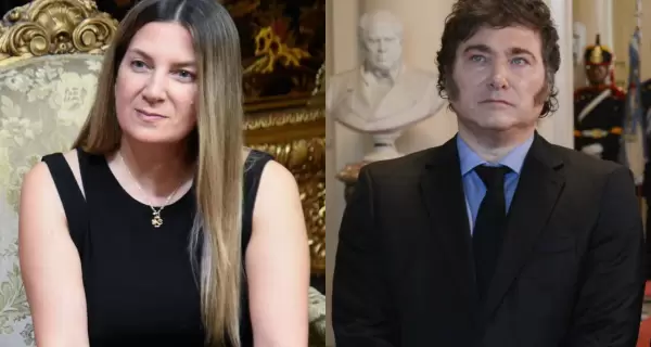 Silvia Lospennato y Javier Milei