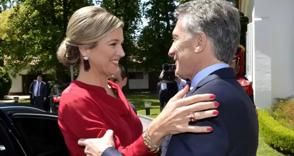 M�xima Zorreguieta y Mauricio Macri