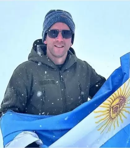 El gendarme Agustin Nahuel Gallo.