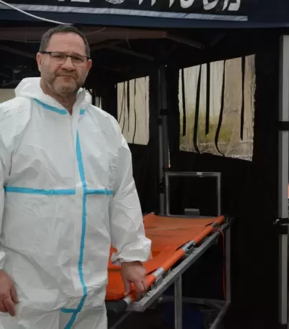 El director de la Unidad de Medicina Cl�nica Forense del Centro Nacional de Medicina Forense de Israel, el argentino-israel� Ricardo Nachman.