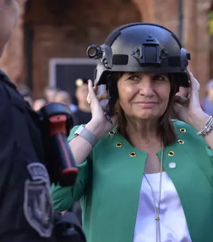 La senadora nacional Patricia Bullrich.