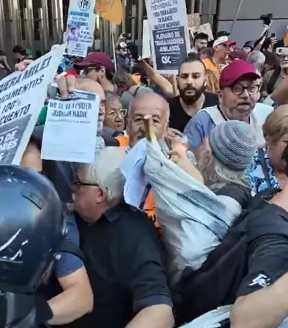 La marcha de jubilados ser� a las 17 frente al Congreso.