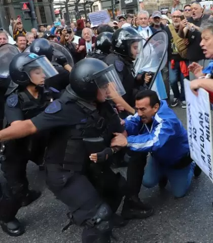 Marcha de los jubilados: movilizaci�n, protocolo y advertencias.