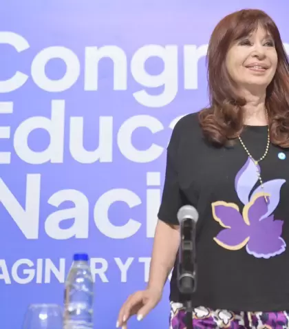 Cristina Fern�ndez de Kirchner.
