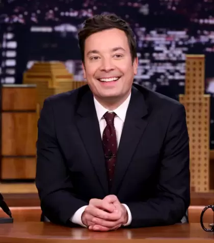Jimmy Fallon en su programa The Tonight Show Starring
