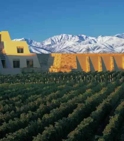 Catena Zapata, la bodega en la que est� el restaurante Ang�lica Cocina Maestra.