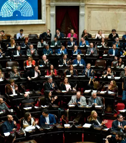 La C�mara de Diputados, en plena sesi�n por el caso $LIBRA.