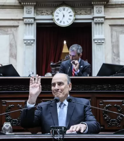 Guillermo Francos en la C�mara de Diputados