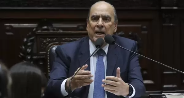 El jefe de Gabinete, Guillermo Francos, en el Congreso de la Naci�n.